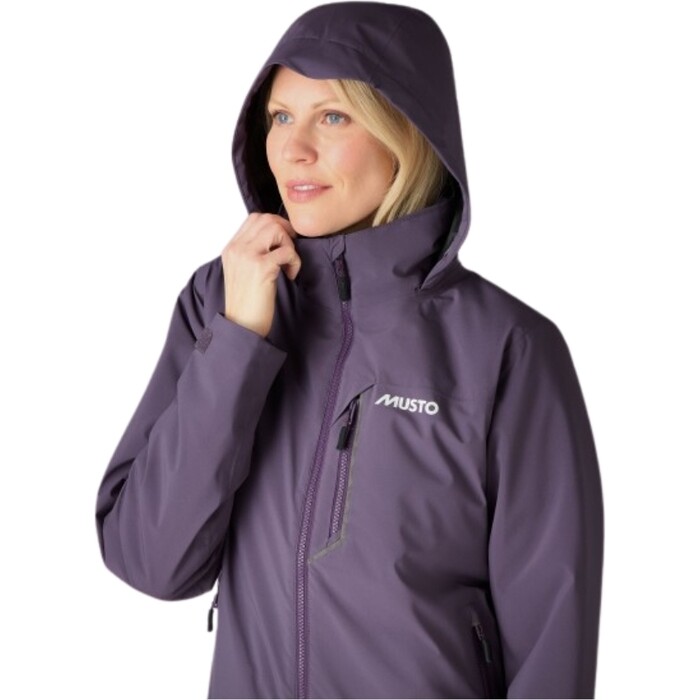 2024 Musto Womens BR1 PL Midlayer Jacket 82581 - Mulberry